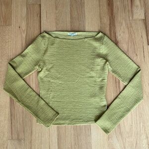 Reformation Wiley top green